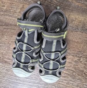 Keen Kids Size 12 Gray Green Sandals